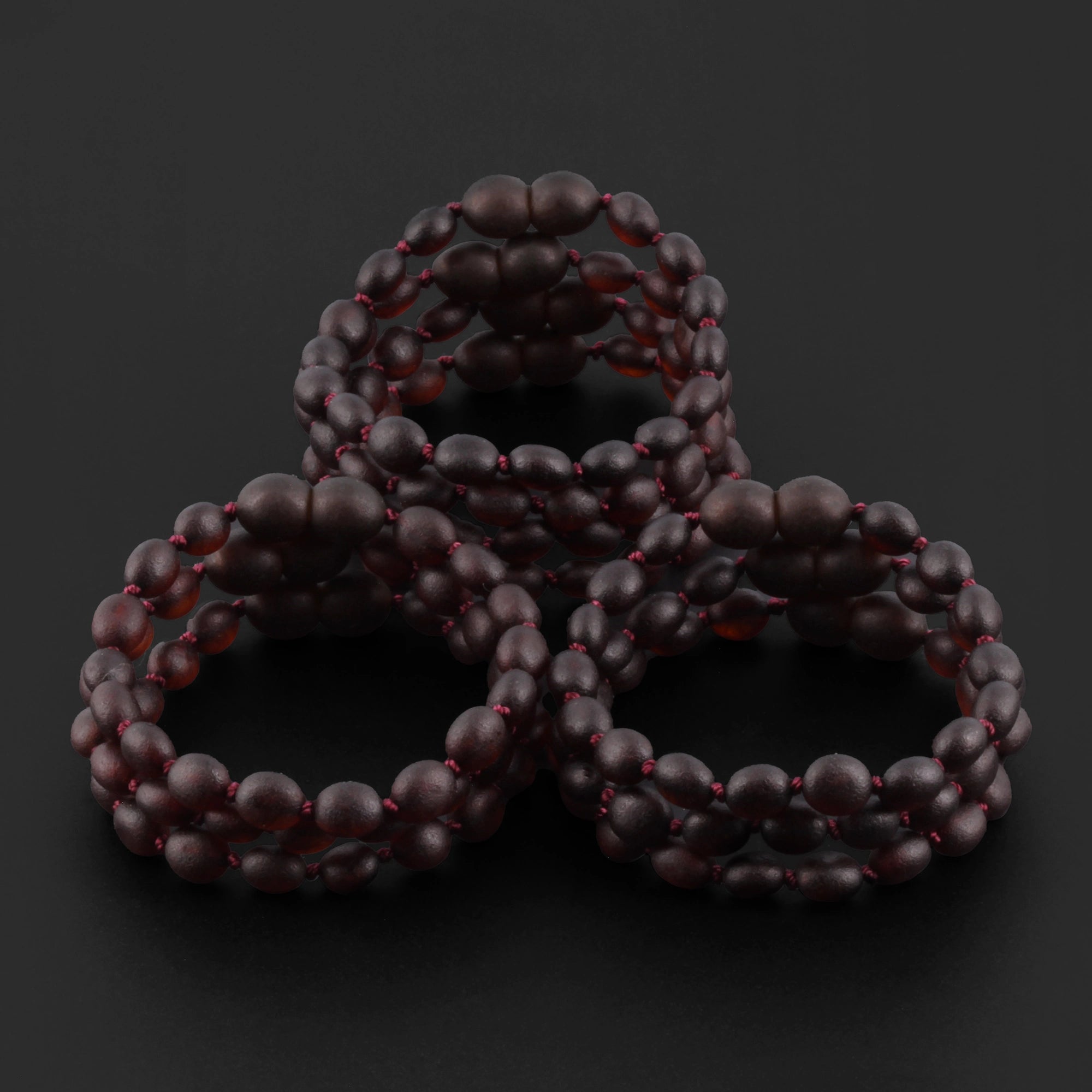 BALTIC AMBER BABY TEETHING BRACELETS LOT OF 10pcs - OLIVE. XO54DCM