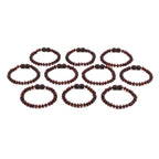BALTIC AMBER BABY TEETHING BRACELETS LOT OF 10pcs - ROUNDEL. XR53DCM