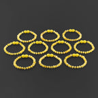 BALTIC AMBER BABY TEETHING BRACELETS LOT OF 10pcs - ROUNDEL. XR53MY