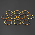 BALTIC AMBER BABY TEETHING BRACELETS LOT OF 10pcs - ROUNDEL. XR53M