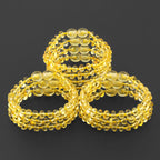 BALTIC AMBER BABY TEETHING BRACELETS LOT OF 10pcs - ROUNDEL. XR53Y