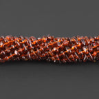 Baltic Amber Baby Teething Bracelet Chips Cognac Glossy Finish - Wholesale Lot of 10pcs - 14cm / 5.5in - CH3