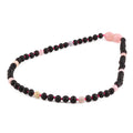 Baltic Amber & Morganite Baby Teething Necklace Baroque Multicolor Glossy Finish - Wholesale Lot of 10pcs - 32cm / 12.6in - LE558-S