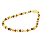 BALTIC AMBER BABY TEETHING NECKLACES LOT OF 10pcs - BAROQUE. XB54M1