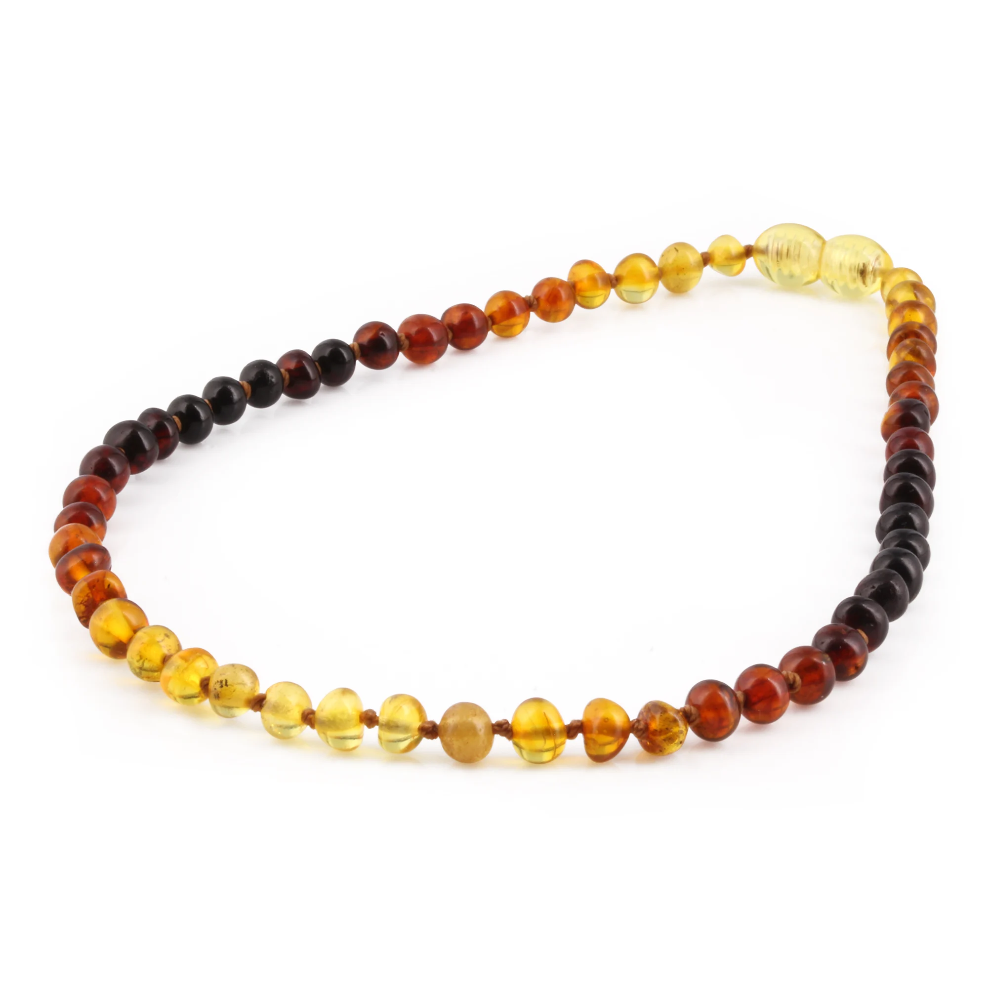 BALTIC AMBER BABY TEETHING NECKLACES LOT OF 10pcs - BAROQUE. XB54RA1