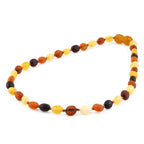 BALTIC AMBER BABY TEETHING NECKLACES LOT OF 10pcs - OLIVE. XO54MM