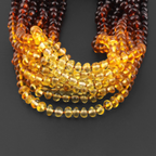 BALTIC AMBER BABY TEETHING NECKLACES LOT OF 10pcs - ROUNDEL. XR53R2