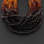 BALTIC AMBER BABY TEETHING NECKLACES LOT OF 10pcs - ROUNDEL. XR53R1