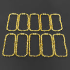 BALTIC AMBER BABY TEETHING NECKLACES LOT OF 10pcs - ROUNDEL. XR53Y