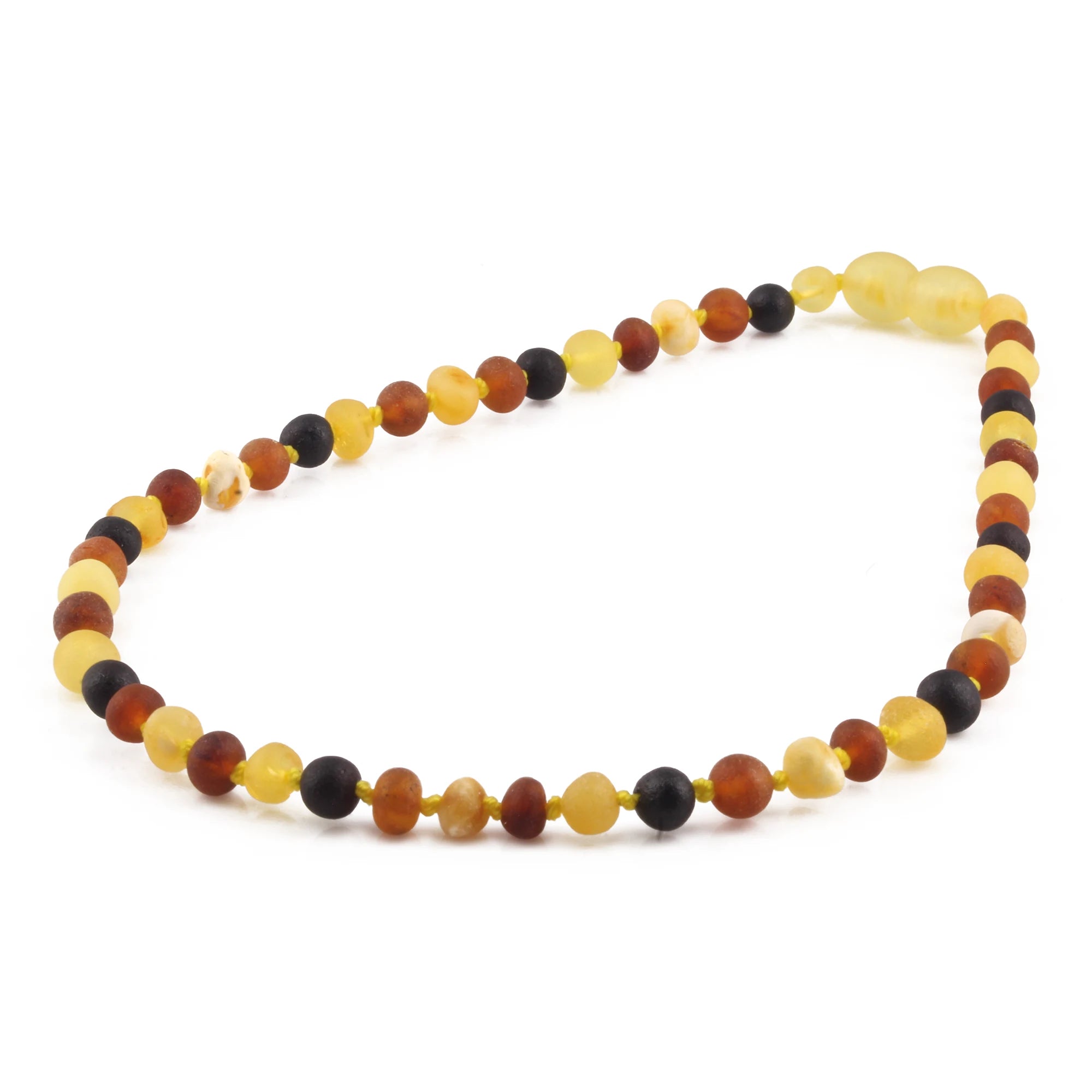 BALTIC AMBER BABY TEETHING NECKLACES LOT OF 10pcs - BAROQUE. XB54M1M