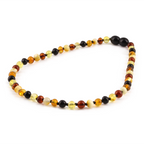 BALTIC AMBER BABY TEETHING NECKLACES LOT OF 10pcs - BAROQUE. XB54M2