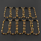 BALTIC AMBER BABY TEETHING NECKLACES LOT OF 10pcs - BAROQUE. XB54M2