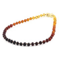 BALTIC AMBER BABY TEETHING NECKLACES LOT OF 10pcs - BAROQUE. XB54R1