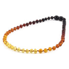 BALTIC AMBER BABY TEETHING NECKLACES LOT OF 10pcs - BAROQUE. XB54R2