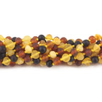BALTIC AMBER BABY TEETHING NECKLACES LOT OF 10pcs - BAROQUE. XB54M1M