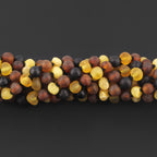 BALTIC AMBER BABY TEETHING NECKLACES LOT OF 10pcs - BAROQUE. XB54M2M