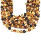 BALTIC AMBER BABY TEETHING NECKLACES LOT OF 10pcs -  BAROQUE. XB54M