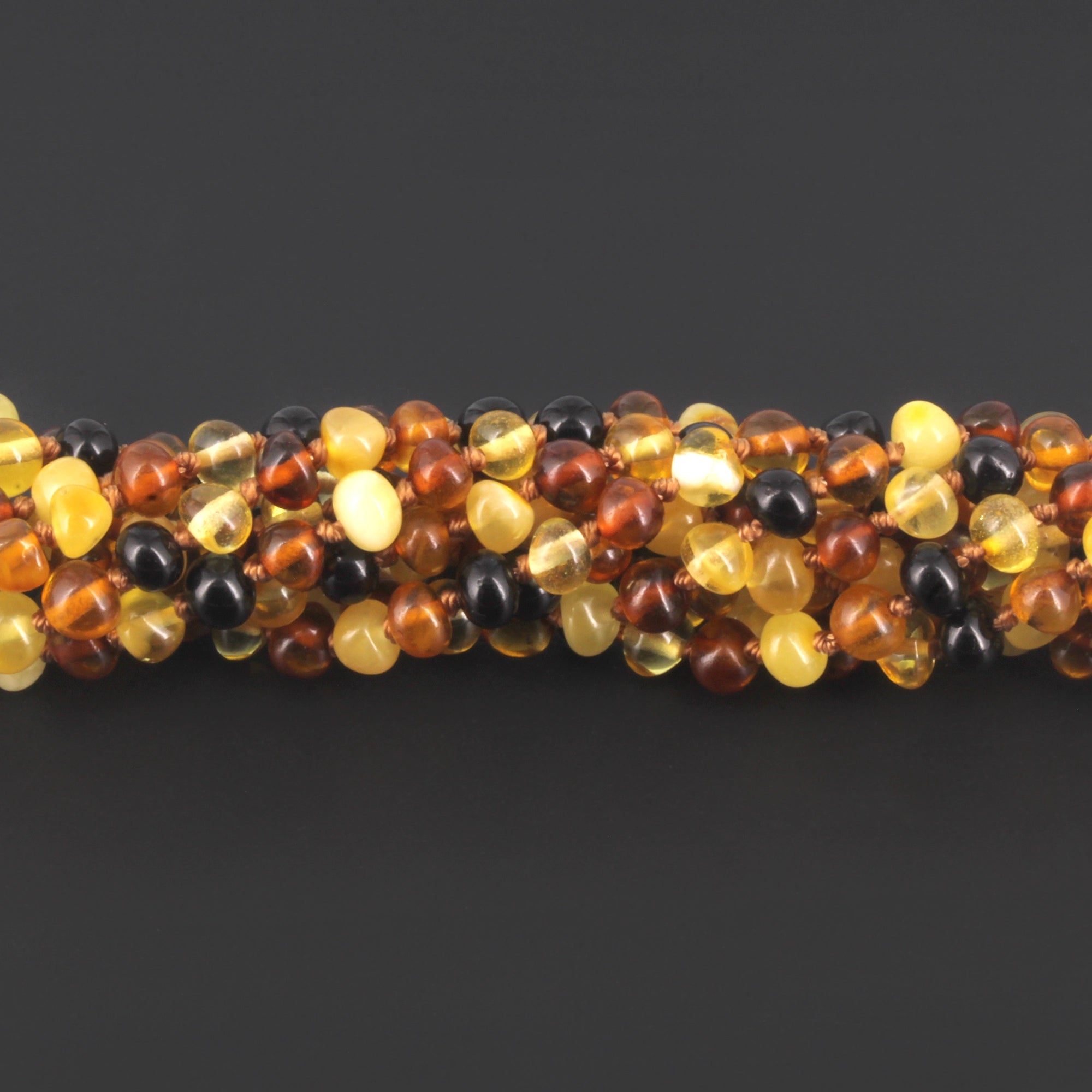 BALTIC AMBER BABY TEETHING NECKLACES LOT OF 10pcs -  BAROQUE. XB54M