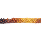 BALTIC AMBER BABY TEETHING NECKLACES LOT OF 10pcs - BAROQUE. XB54R2