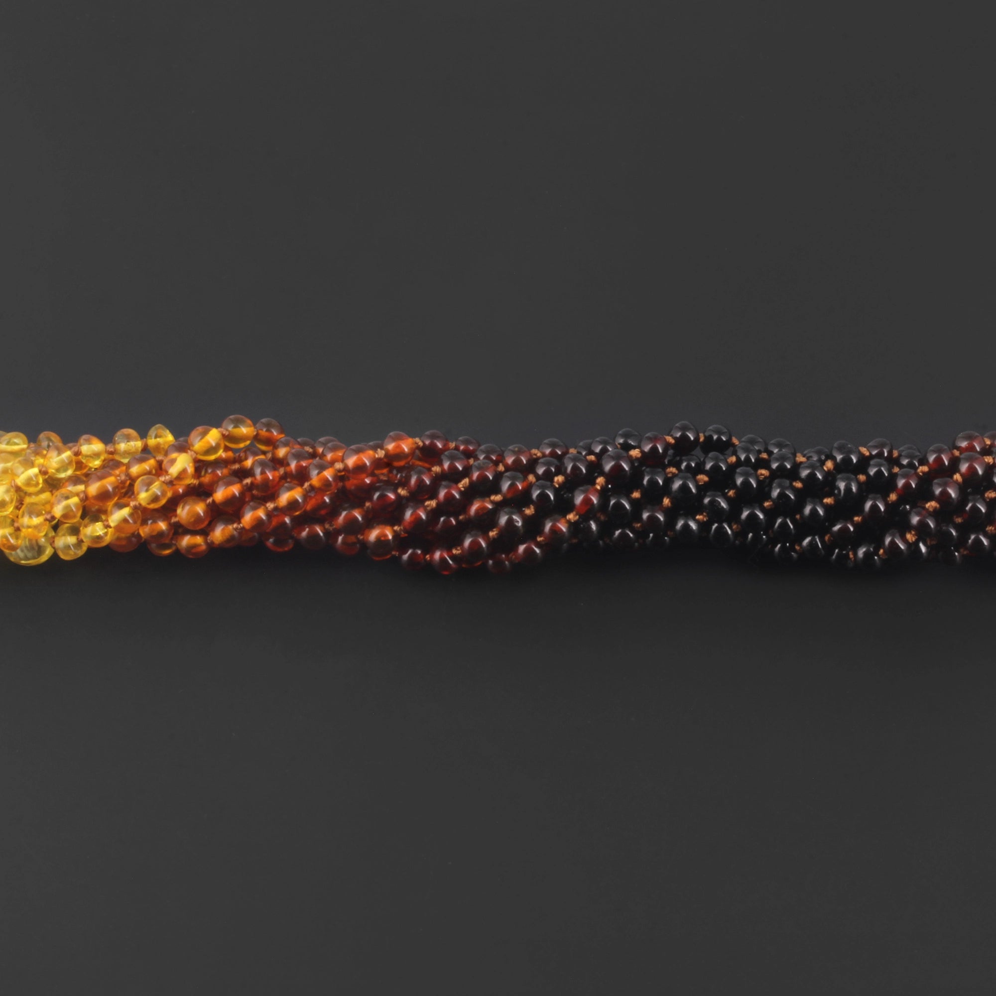 BALTIC AMBER BABY TEETHING NECKLACES LOT OF 10pcs - BAROQUE. XB54R1