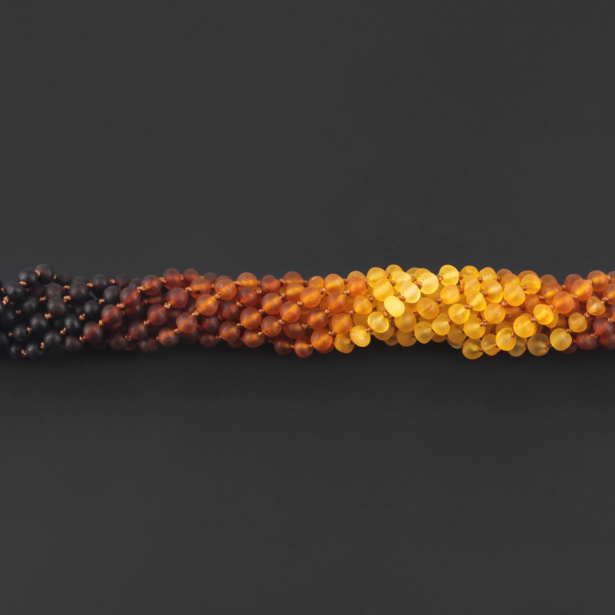 BALTIC AMBER BABY TEETHING NECKLACES LOT OF 10pcs - BAROQUE. XB54R2M