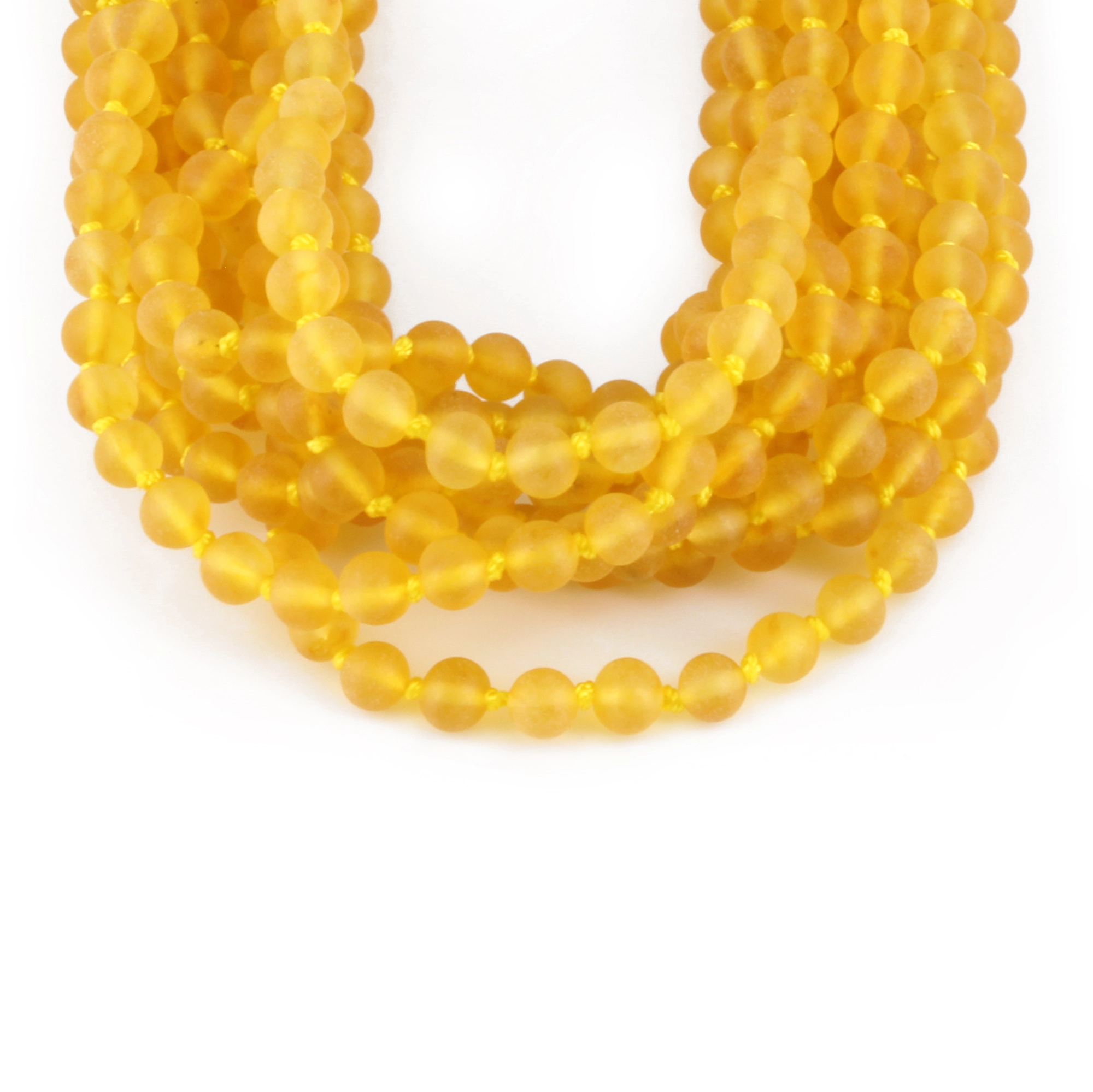 BALTIC AMBER JUNIOR NECKLACES LOT OF 10pcs - BAROQUE. XB54YM