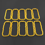 BALTIC AMBER BABY TEETHING NECKLACES LOT OF 10pcs - BAROQUE. XB54YM