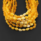 Baltic Amber Baby Teething Necklace Olive Milky Yellow Glossy Finish - Wholesale Lot of 10 - 32cm / 12.6in - BE164