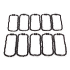 BALTIC AMBER BABY TEETHING NECKLACES LOT OF 10pcs - ROUNDEL. XR53BM