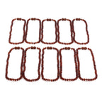 BALTIC AMBER BABY TEETHING NECKLACES LOT OF 10pcs - ROUNDEL. XR53CM