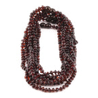 BALTIC AMBER BABY TEETHING NECKLACES LOT OF 10pcs - ROUNDEL. XR53DC