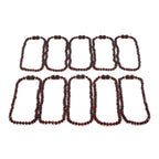 Baltic Amber Baby Teething Necklace Baroque Dark Cognac Glossy Finish - Wholesale Lot of 10pcs - 32cm / 12.6in - XB43DC