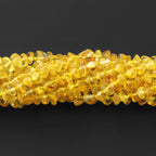 Baltic Amber Baby Teething Necklace Chips Yellow Glossy Finish - Wholesale Lot of 10pcs - 32cm / 12.6in - CH6