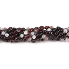 Baltic Amber & Botswana Agate Baby Teething Necklace Olive Dark Cognac Glossy Finish - Wholesale Lot of 10pcs - 32cm / 12.6in - AGL43