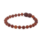 BALTIC AMBER JUNIOR BRACELETS LOT OF 10pcs -  BAROQUE. XB54CM
