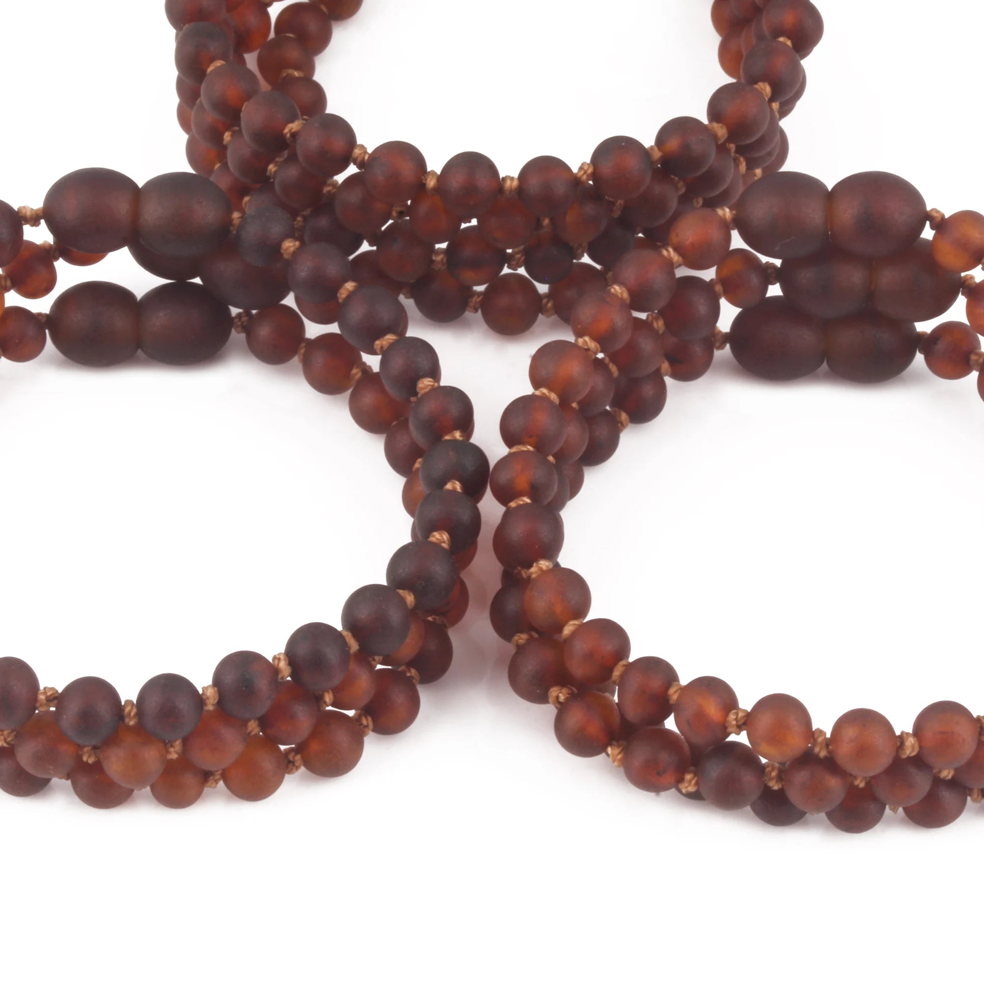 BALTIC AMBER JUNIOR BRACELETS LOT OF 10pcs -  BAROQUE. XB54CM