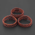 BALTIC AMBER JUNIOR BRACELETS LOT OF 10pcs -  BAROQUE. XB54CM