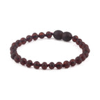 BALTIC AMBER JUNIOR BRACELETS LOT OF 10pcs - BAROQUE. XB54DCM