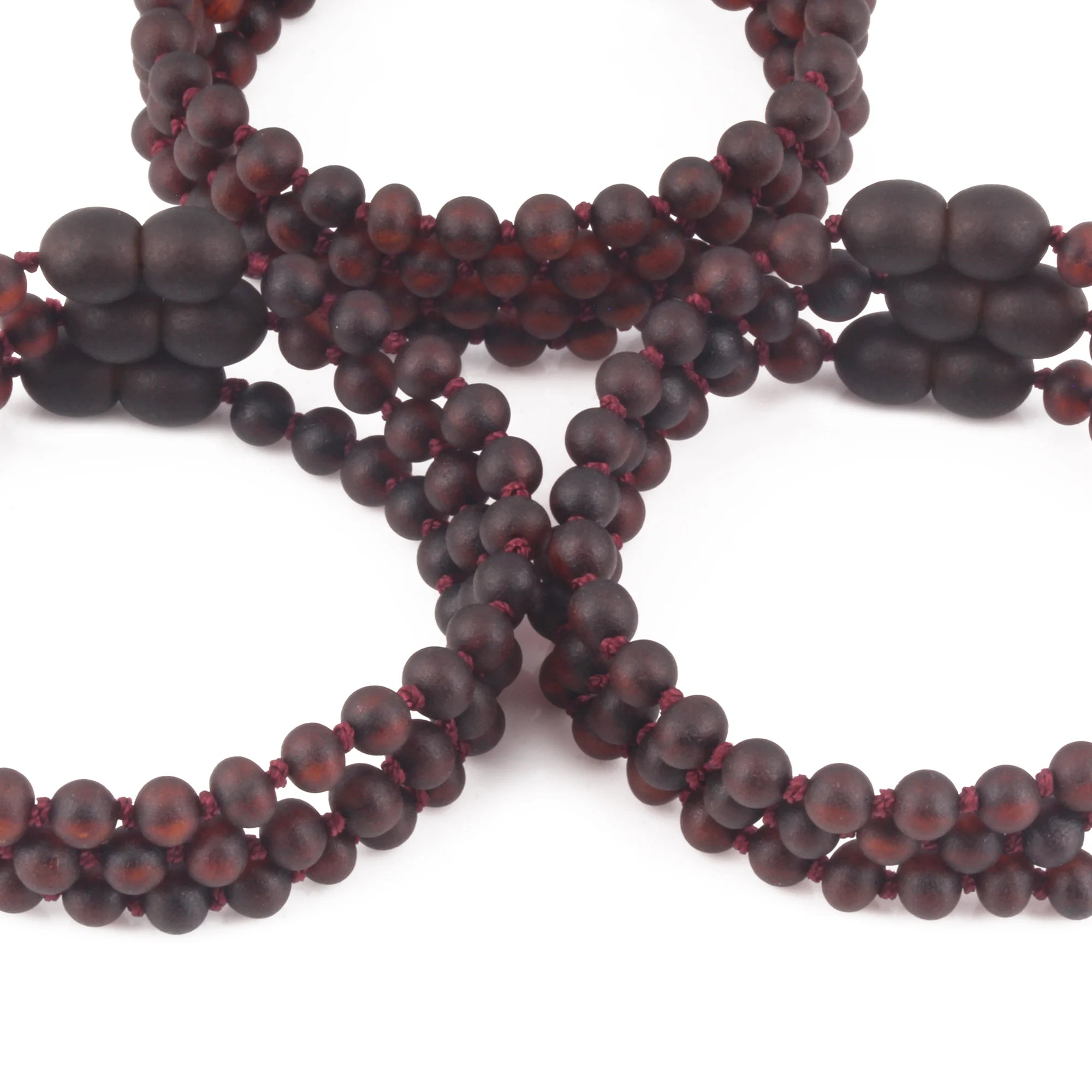 BALTIC AMBER JUNIOR BRACELETS LOT OF 10pcs - BAROQUE. XB54DCM