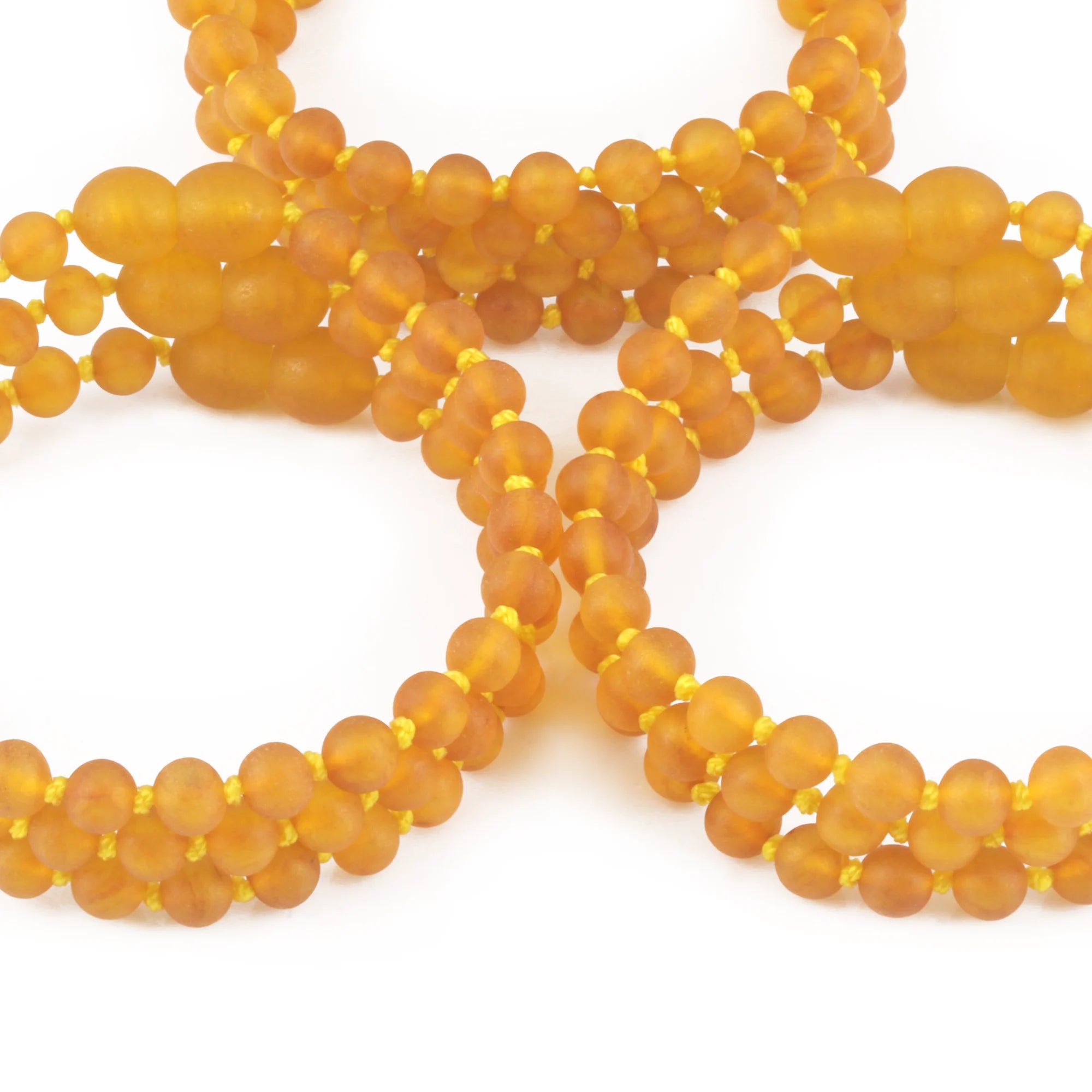 BALTIC AMBER JUNIOR BRACELETS LOT OF 10pcs - BAROQUE. XB54LCM