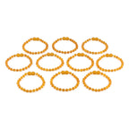 BALTIC AMBER JUNIOR BRACELETS LOT OF 10pcs - BAROQUE. XB54LCM