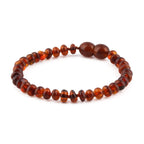 BALTIC AMBER JUNIOR BRACELETS LOT OF 10pcs - ROUNDEL. XR53C