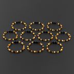 BALTIC AMBER JUNIOR BRACELETS LOT OF 10pcs - BAROQUE. XB54M2