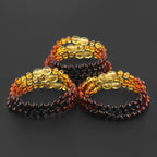 BALTIC AMBER JUNIOR BRACELETS LOT OF 10pcs - BAROQUE. XB54R1