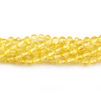 Baltic Amber Junior Bracelet Baroque Yellow Glossy Finish - Wholesale Lot of 10pcs - 16cm / 6.3in - XB54Y