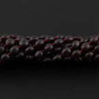 Baltic Amber Junior Bracelet Olive Dark Cognac Matte Finish - Wholesale Lot of 10pcs - 16cm / 6.3in - XO54DCM