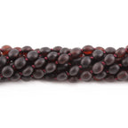 Baltic Amber Junior Bracelet Olive Dark Cognac Matte Finish - Wholesale Lot of 10pcs - 16cm / 6.3in - XO54DCM