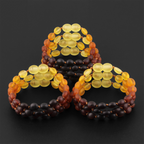 BALTIC AMBER JUNIOR BRACELETS LOT OF 10pcs - OLIVE. XO54R1M