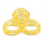 BALTIC AMBER JUNIOR BRACELETS LOT OF 10pcs - ROUNDEL. XR53Y