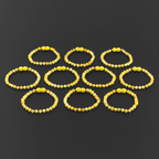 BALTIC AMBER JUNIOR BRACELETS LOT OF 10pcs - BAROQUE. XB54MY